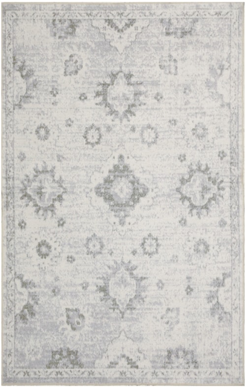 3'3" X 5' Ivory Rectangle Rug