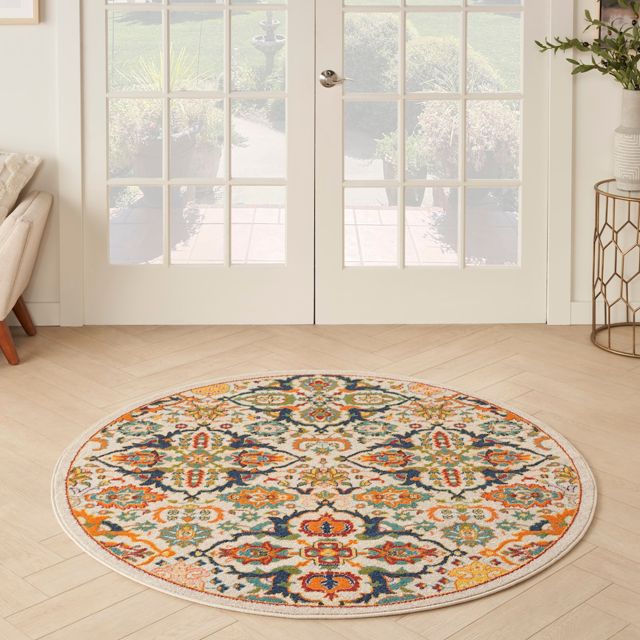 Nourison Allur 5'3"  Rug