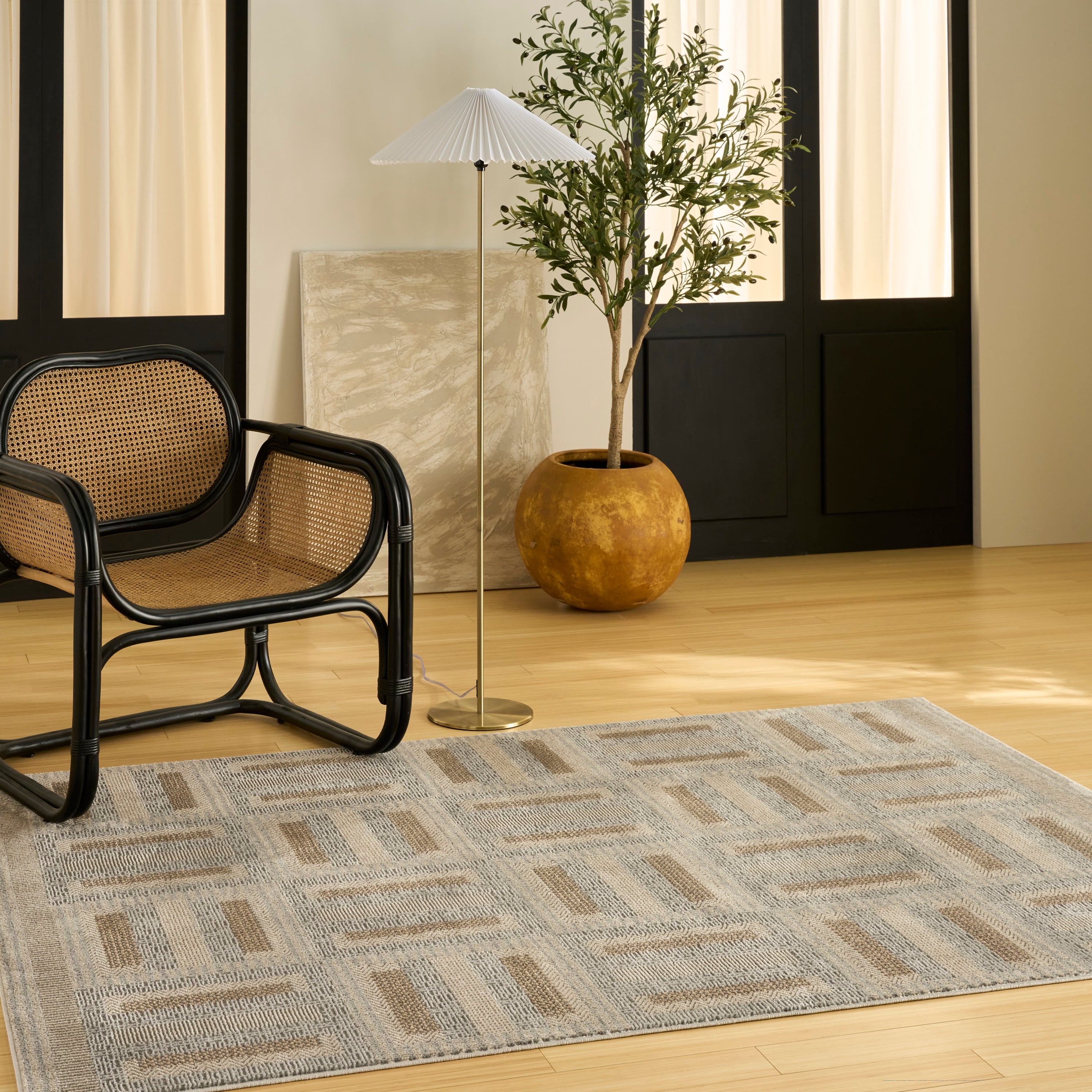 Nourison Nordic 5' X 7'  Rug