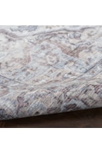 Nicole Curtis by Nourison Machine Washable Series 1 2'2" x 8' Ivory Brick Runner Rug