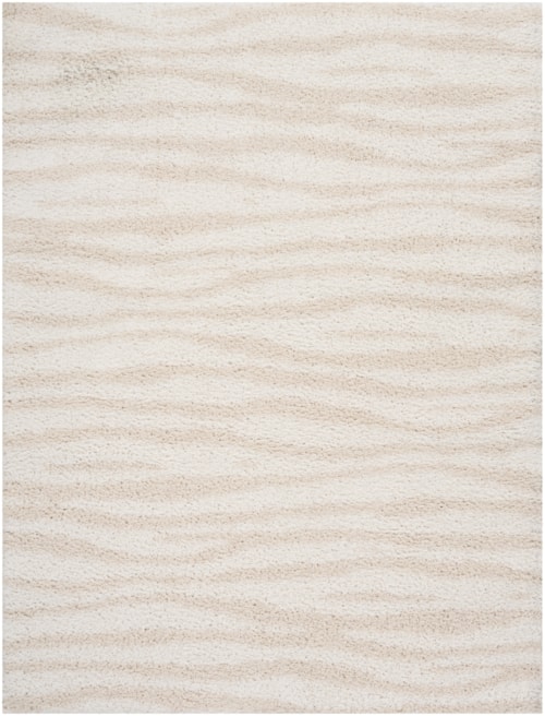 5'3" X 7' Ivory Beige Rectangle Rug