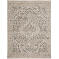 12 x 15.9 Rectangle Ivory Taupe Rug