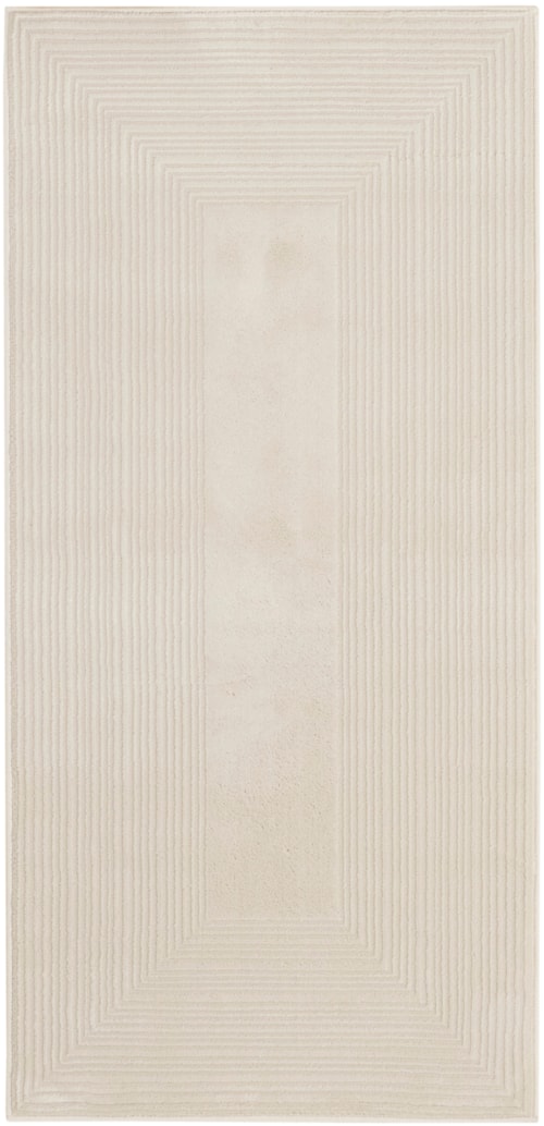 2' X 4' Ivory Rectangle Rug
