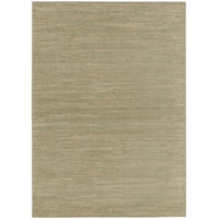 5' x 7' Green Gold Rectangle Rug