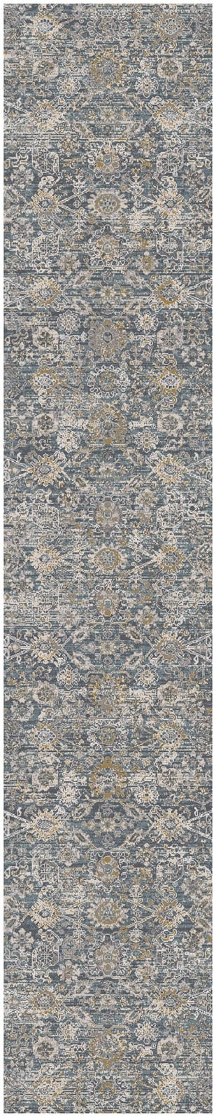 2'3" x 12' Charcoal Rug
