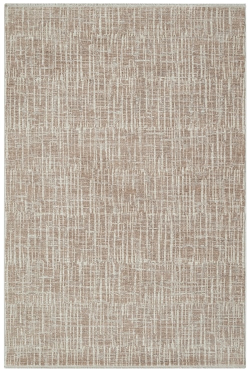 3'11" X 5'11" Ivory Grey Rectangle Rug
