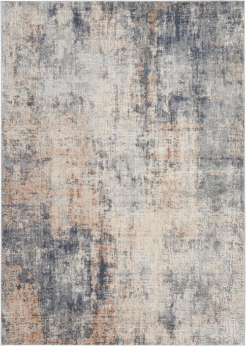6' x 9' Grey/Beige Rectangle Rug