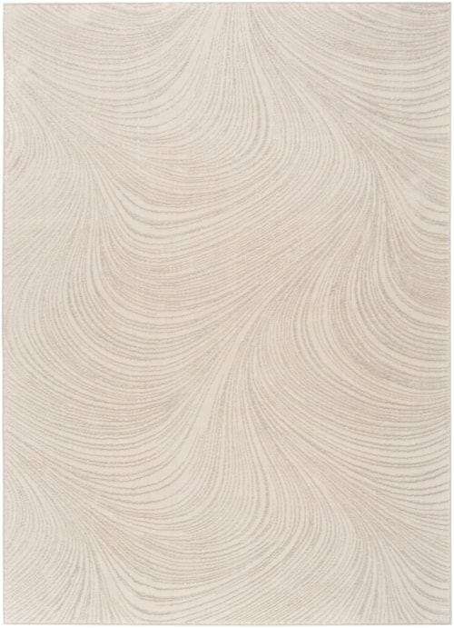6' X 9' Beige Rectangle Rug