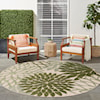 Nourison Aloha 5'3" Round  Rug