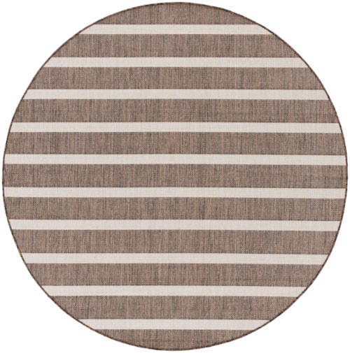 6' Round Natural Ivory Round Rug