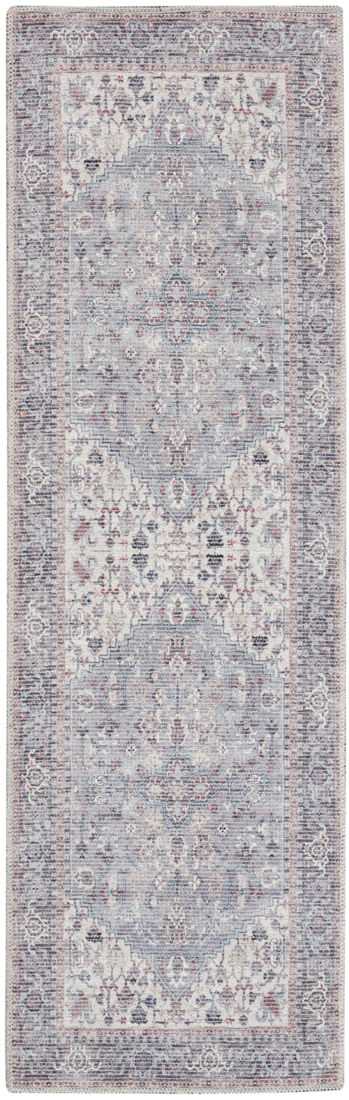 2'2" X 12' Grey Runner Rug