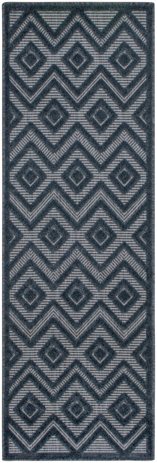 2' X 6' Navy Blue Runner Rug