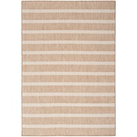 4' x 6' Beige Ivory Rug