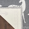 Nourison Tybee 2' x 3' Grey Ivory Seasonal Rug