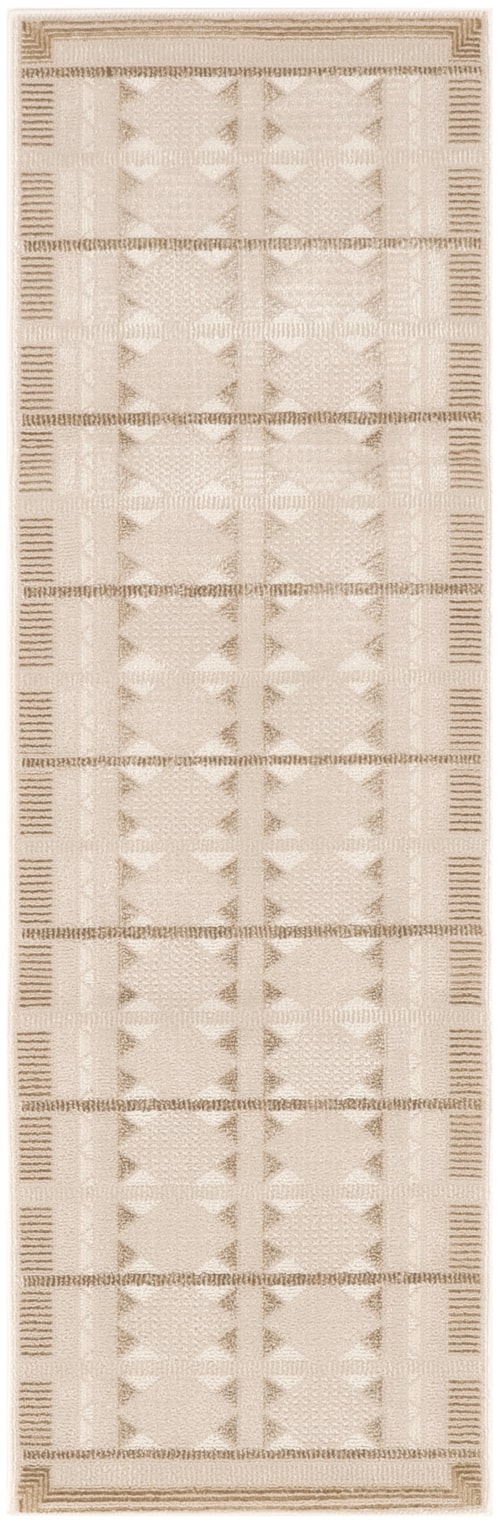2' X 6' Taupe Runner Rug