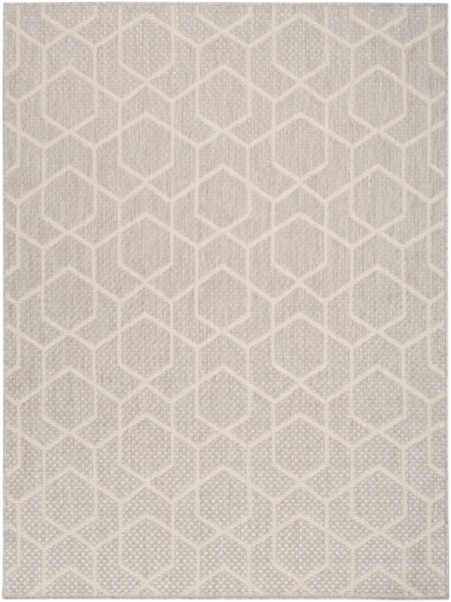 5' X 7' Grey Rectangle Rug