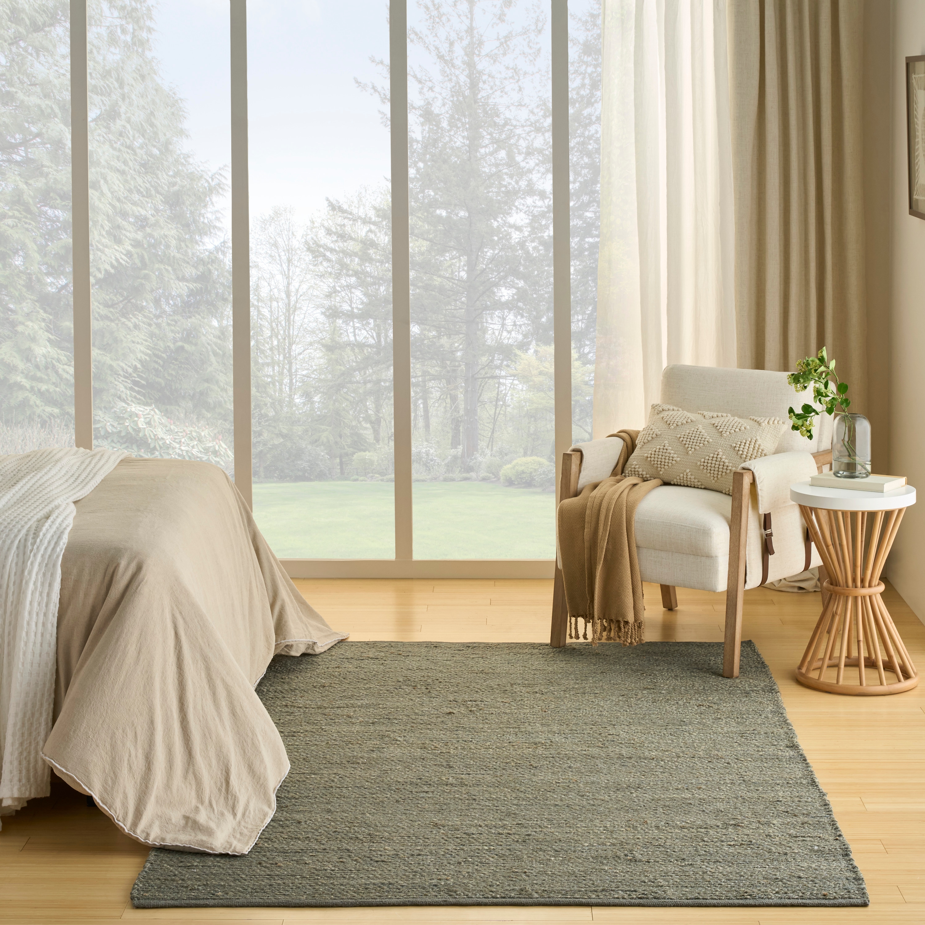 Nourison Natural Jute 6' X 9'