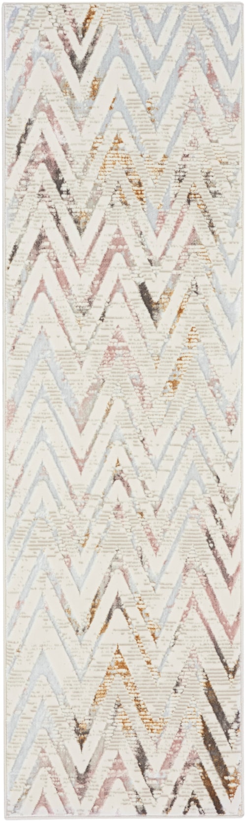 2'3" x 7'6" Multicolor Runner Rug