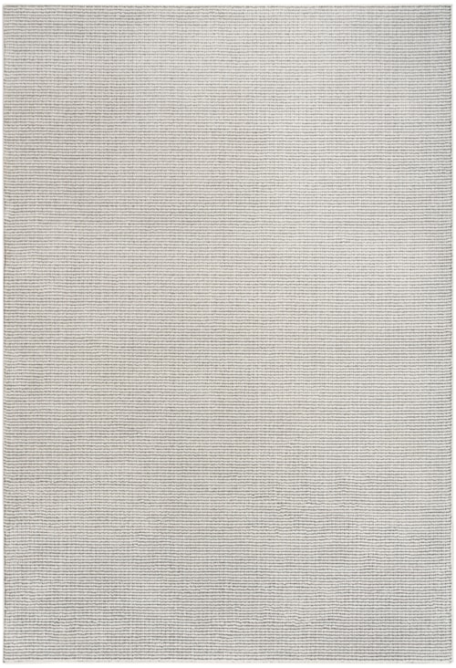 7'10" X 9'10" Ivory Black Rectangle Rug