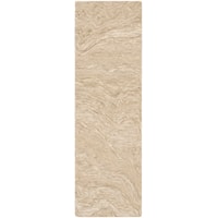 2'3" X 7'6" Taupe Runner Rug