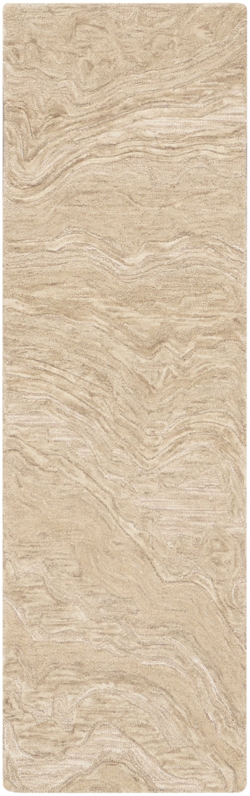 2'3" X 7'6" Taupe Runner Rug