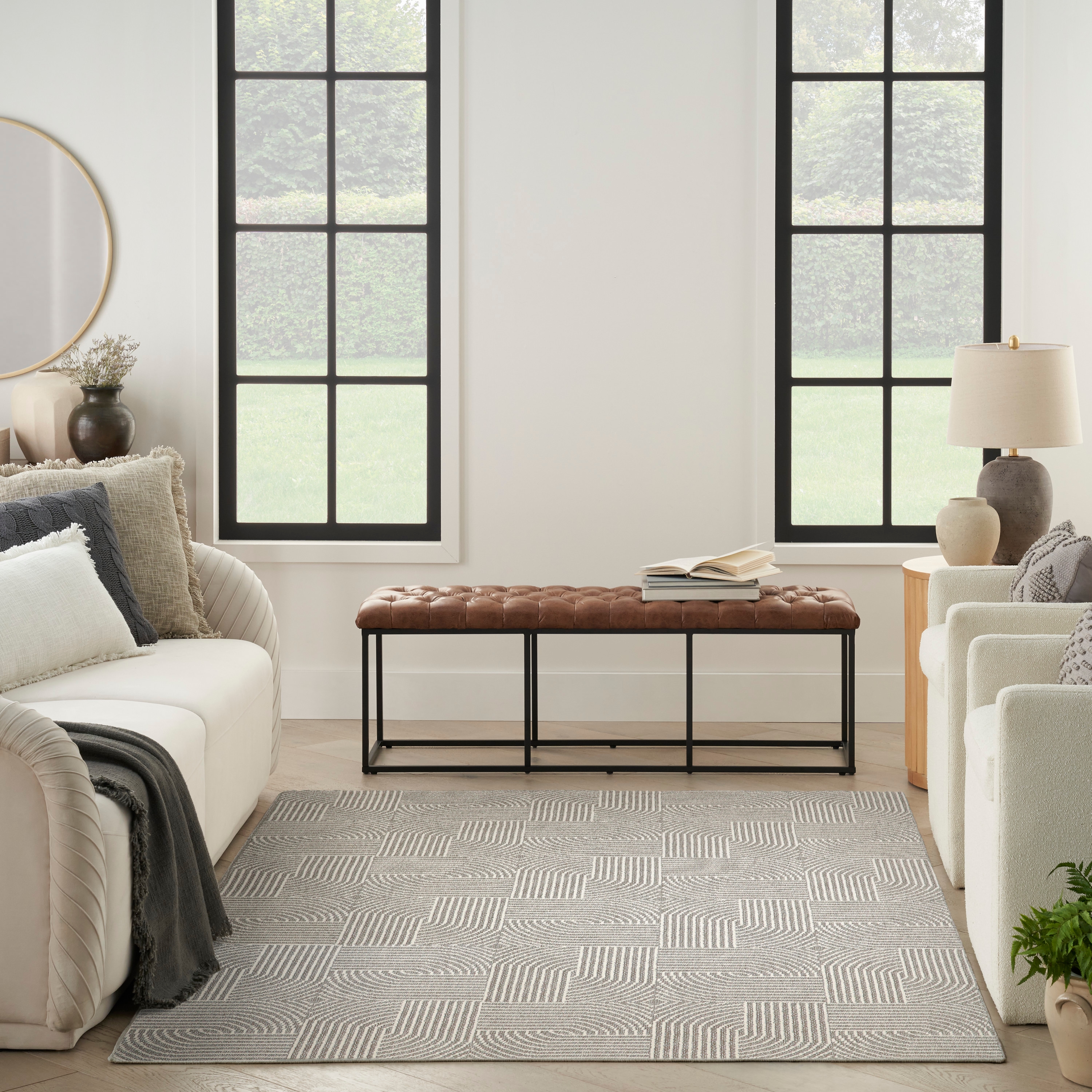 Nourison Natural Texture 7'10" X 9'10"