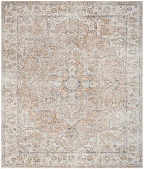 9' x 12' Beige Rectangle Rug