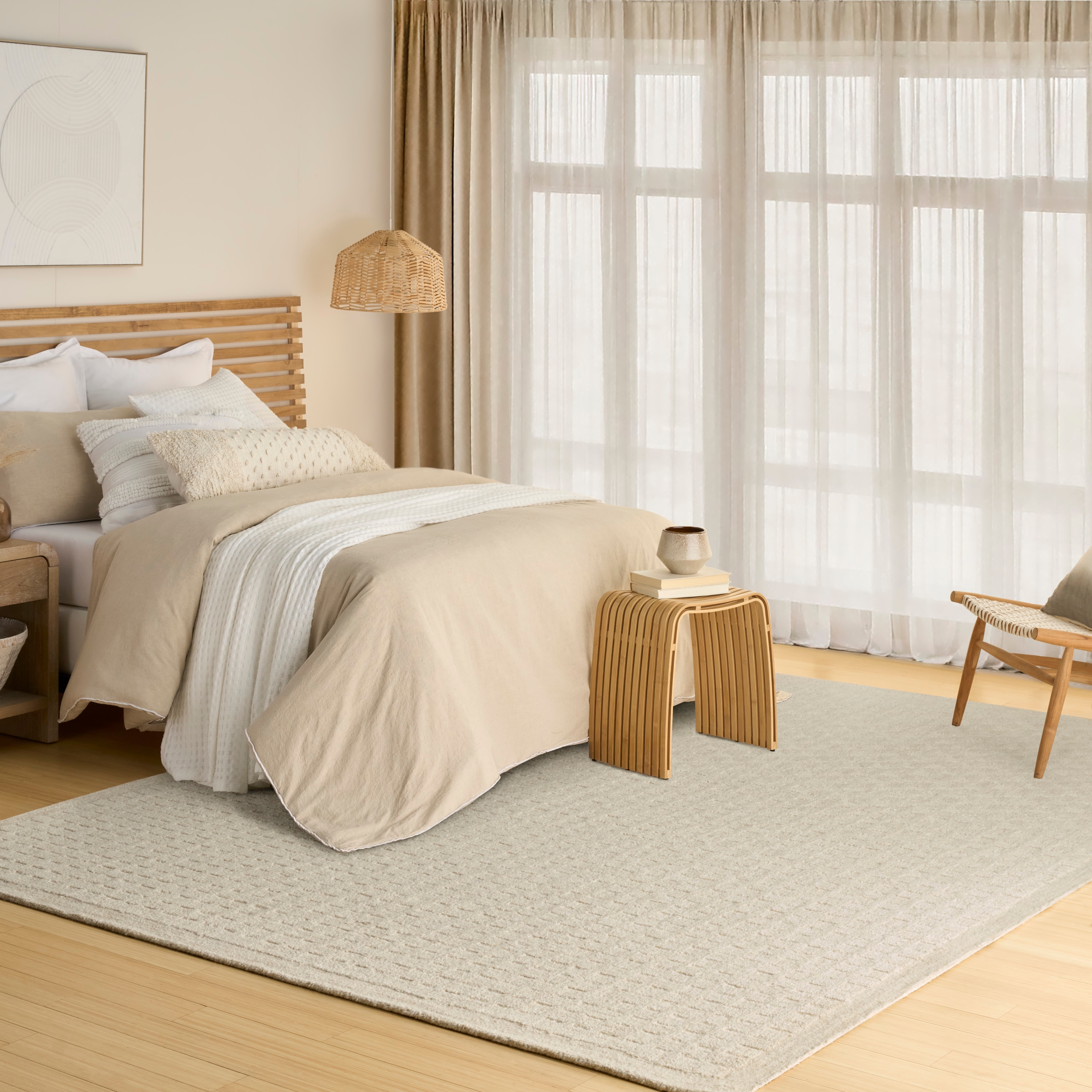 Nourison Pure Grids 7'9" X 9'9"