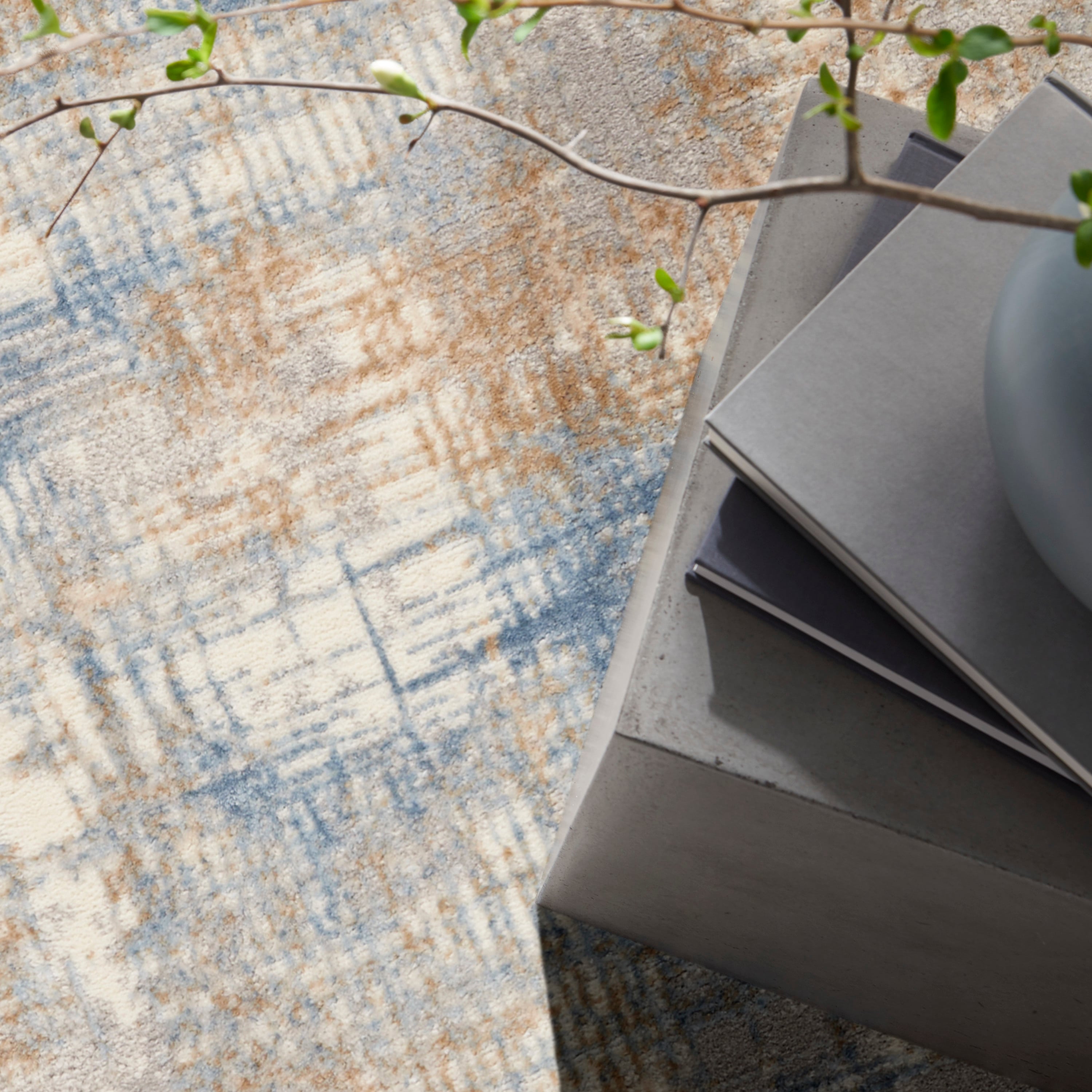 Calvin Klein Home by Nourison Ck950 Rush 10' x 14' Rug