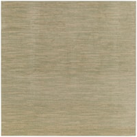 9' Green Gold Square Rug