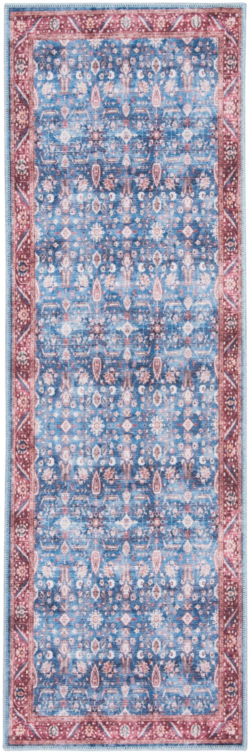 2' x 6' Runner Blue Brick Rug