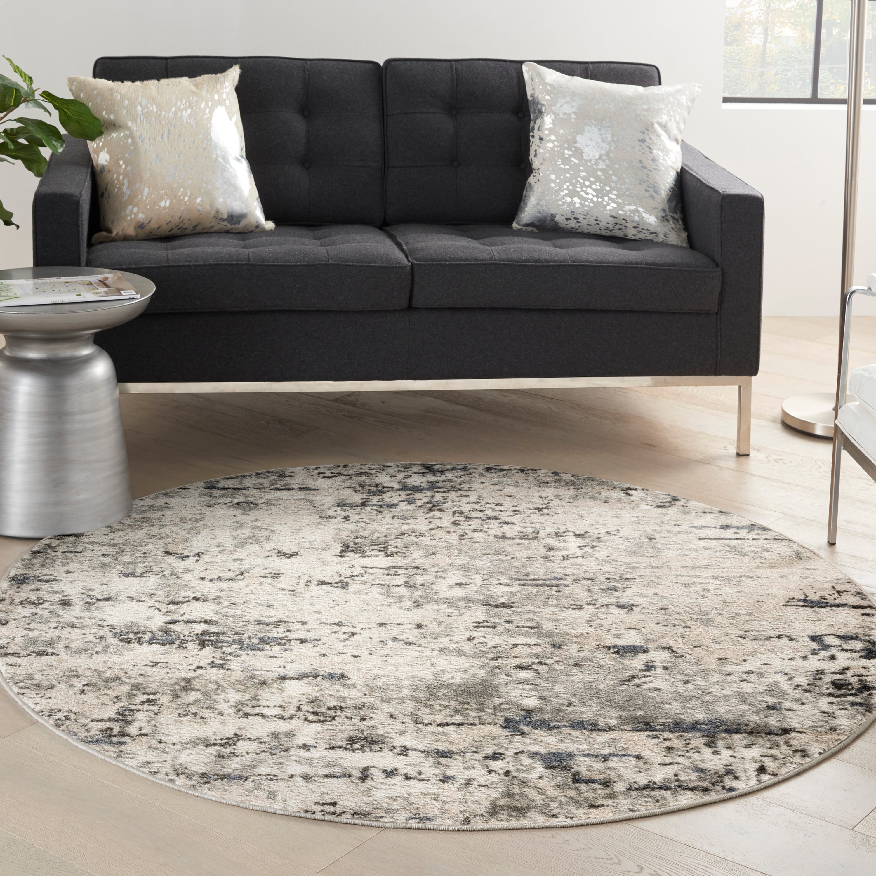 Nourison Quarry 8' Round  Rug
