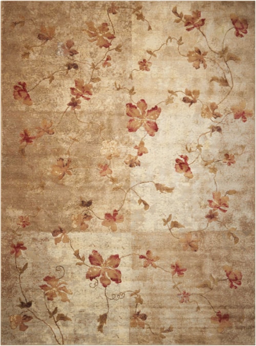 7'9" x 10'10" Multicolor Rectangle Rug