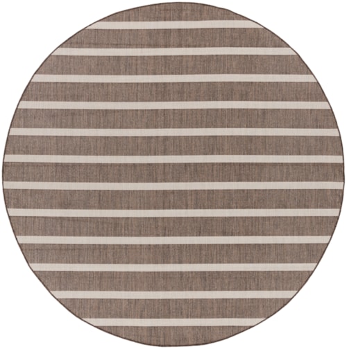 8' Round Natural Ivory Round Rug