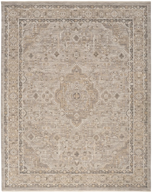 9'6" X 13'2" Grey Rectangle Rug