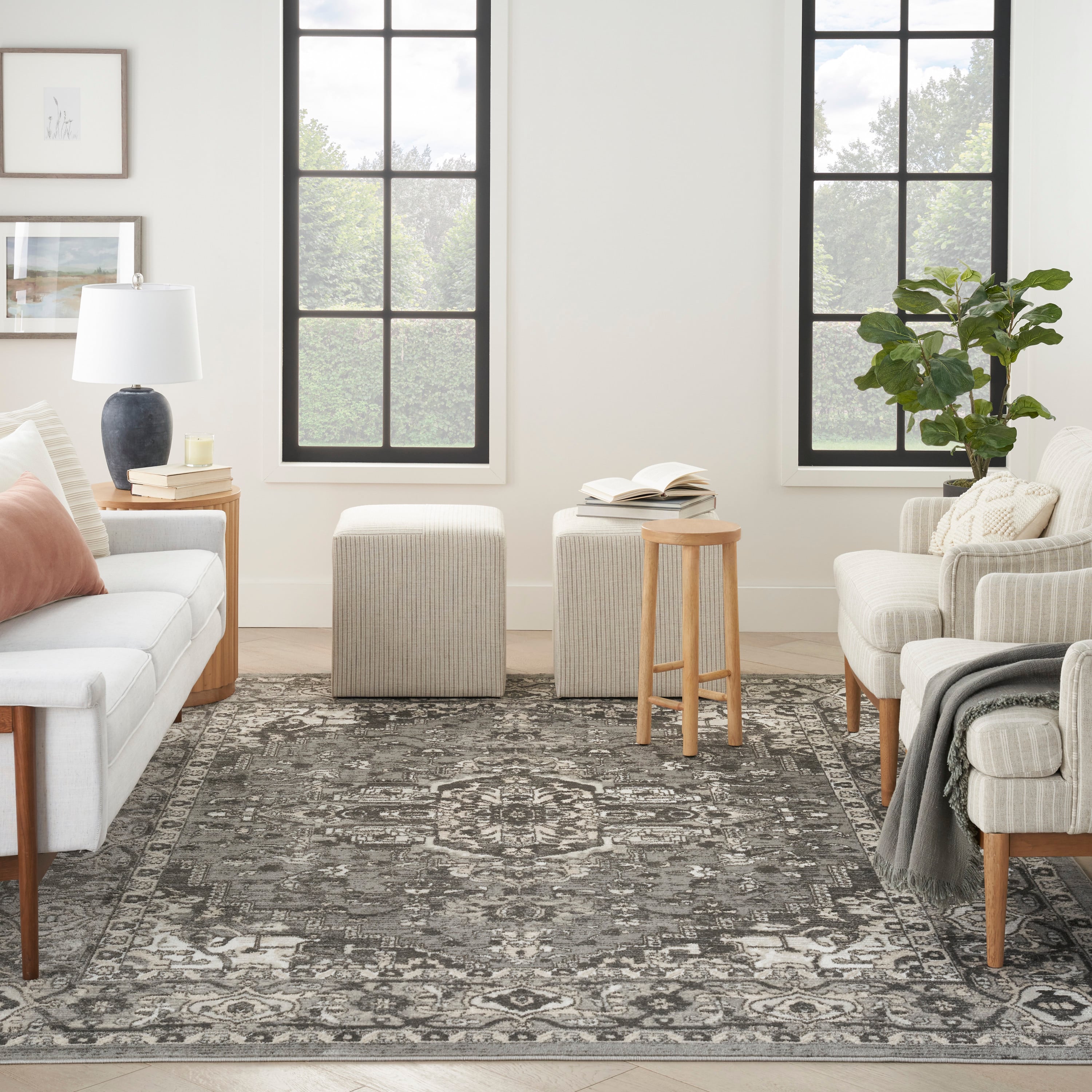 Nourison Quarry 3'9" x 5'9"  Rug