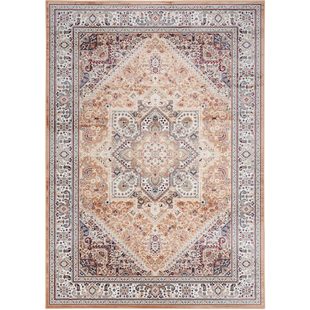 3'9" x 5'9" Gold Rectangle Rug