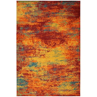 Essentials 4' X 6' Flame Modern Rug