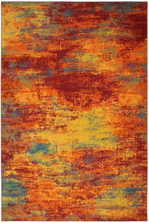 Essentials 4' X 6' Flame Modern Rug