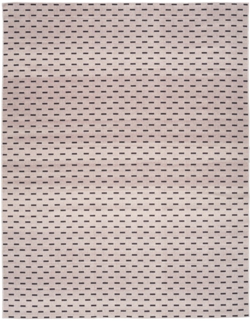 5'2" x 7' Cream Black Rectangle Rug