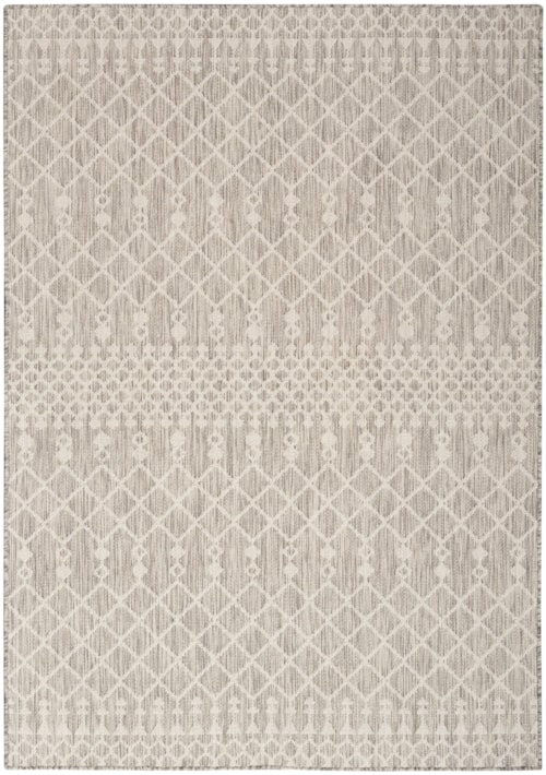 5' x 7' Light Grey Rug