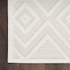 Nourison Versatile 2'2" x 20' Ivory White Modern Rug