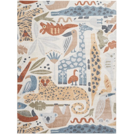 6'7" x 9'  Rug