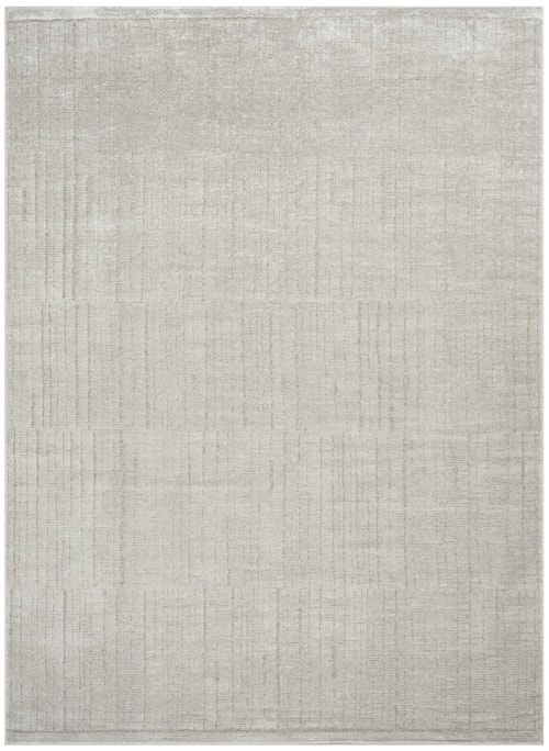 7'10" x 9'10" Silver Rectangle Rug