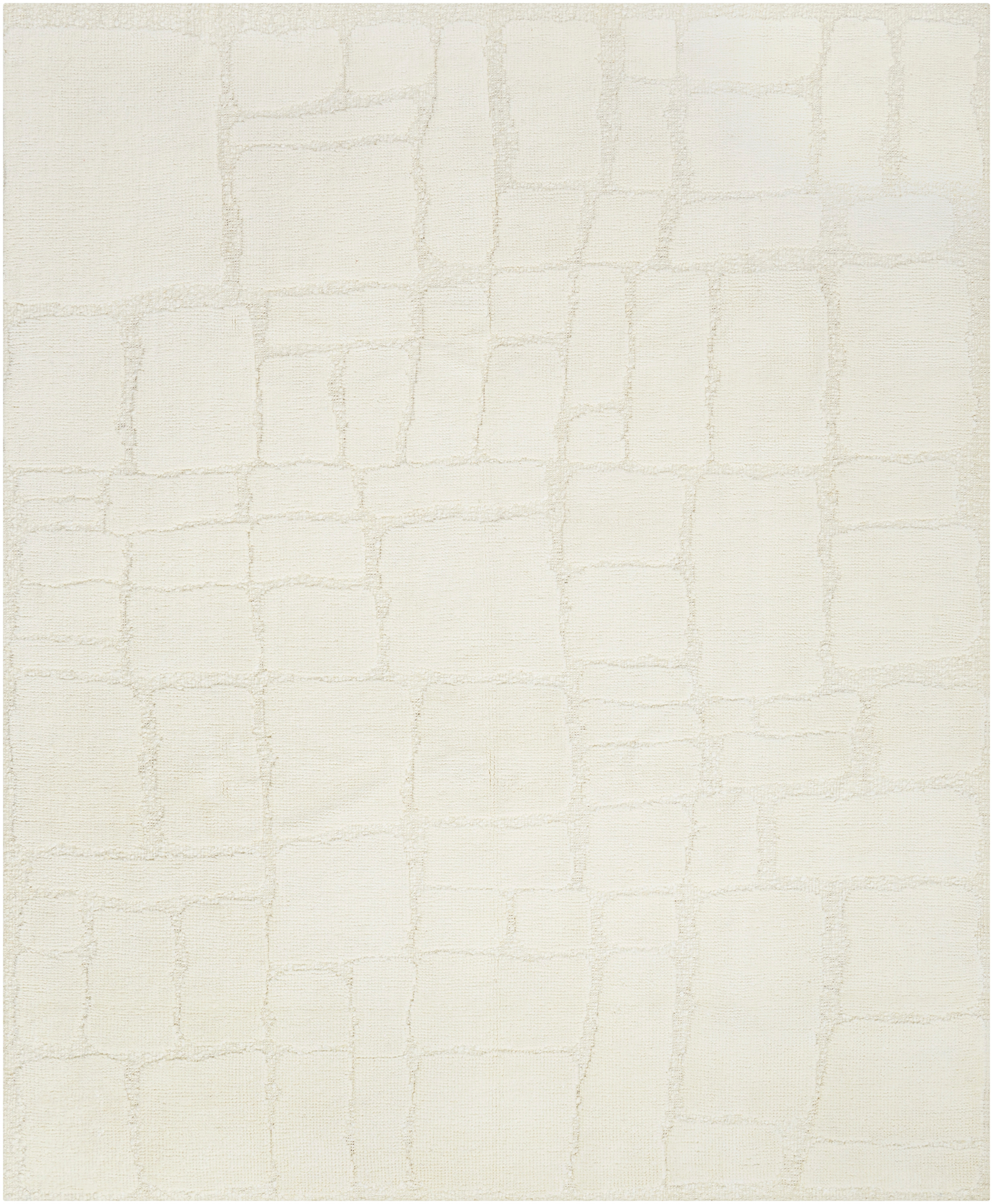 8'6" X 11'6" Ivory Rectangle Rug