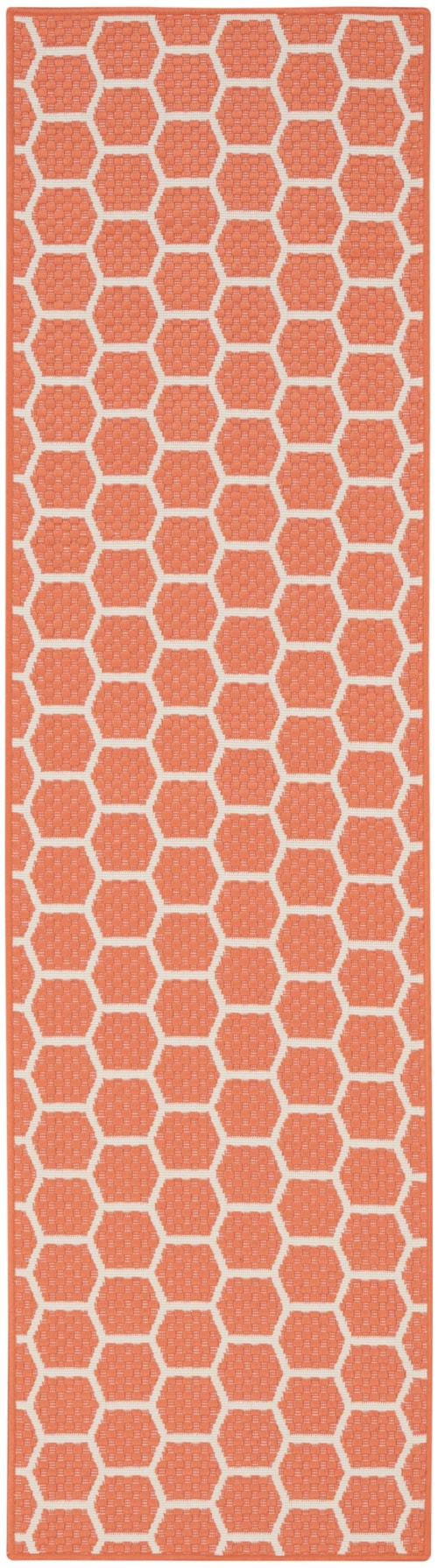 2' X 6' Coral Runner Rug
