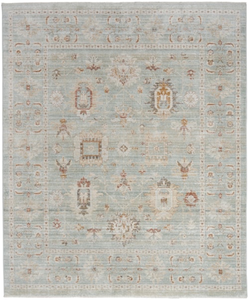 5'3" X 7'10" Mint Rectangle Rug