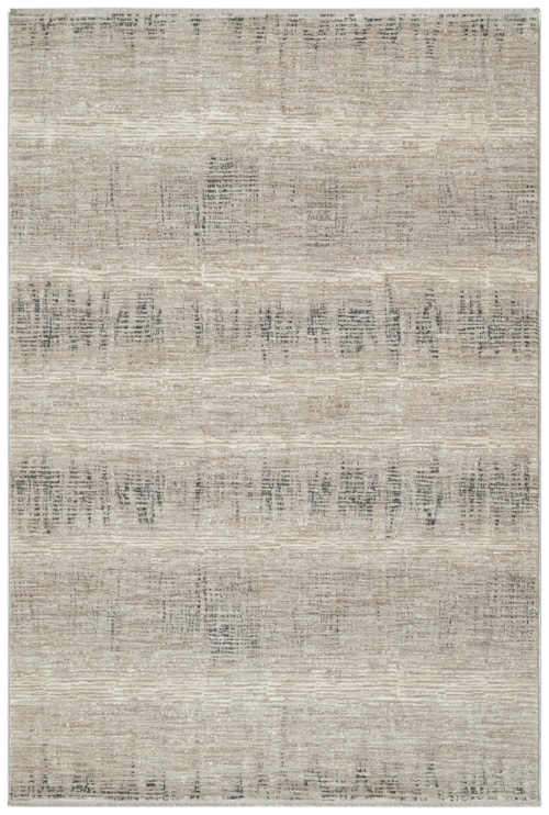 3'11" X 5'11" Ivory Charcoal Rectangle Rug