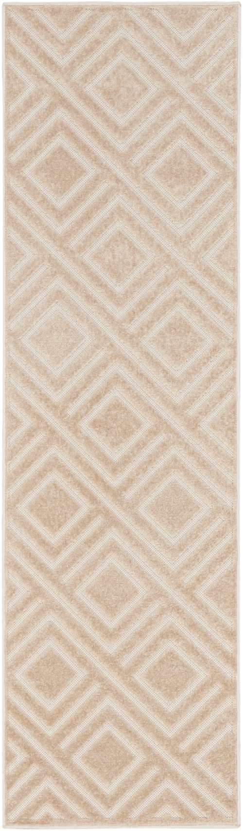 2' X 6' Beige Runner Rug