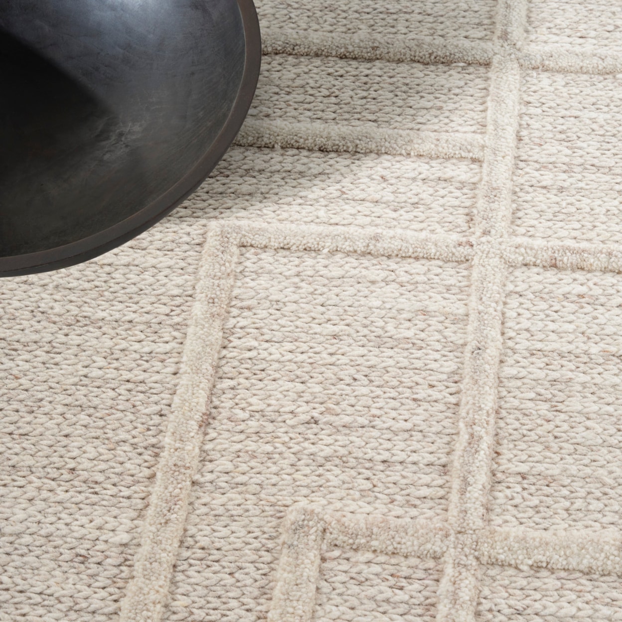 Impressions Rugs Collection Nourison CK045 Impressions IMP01-SILVR-8'6